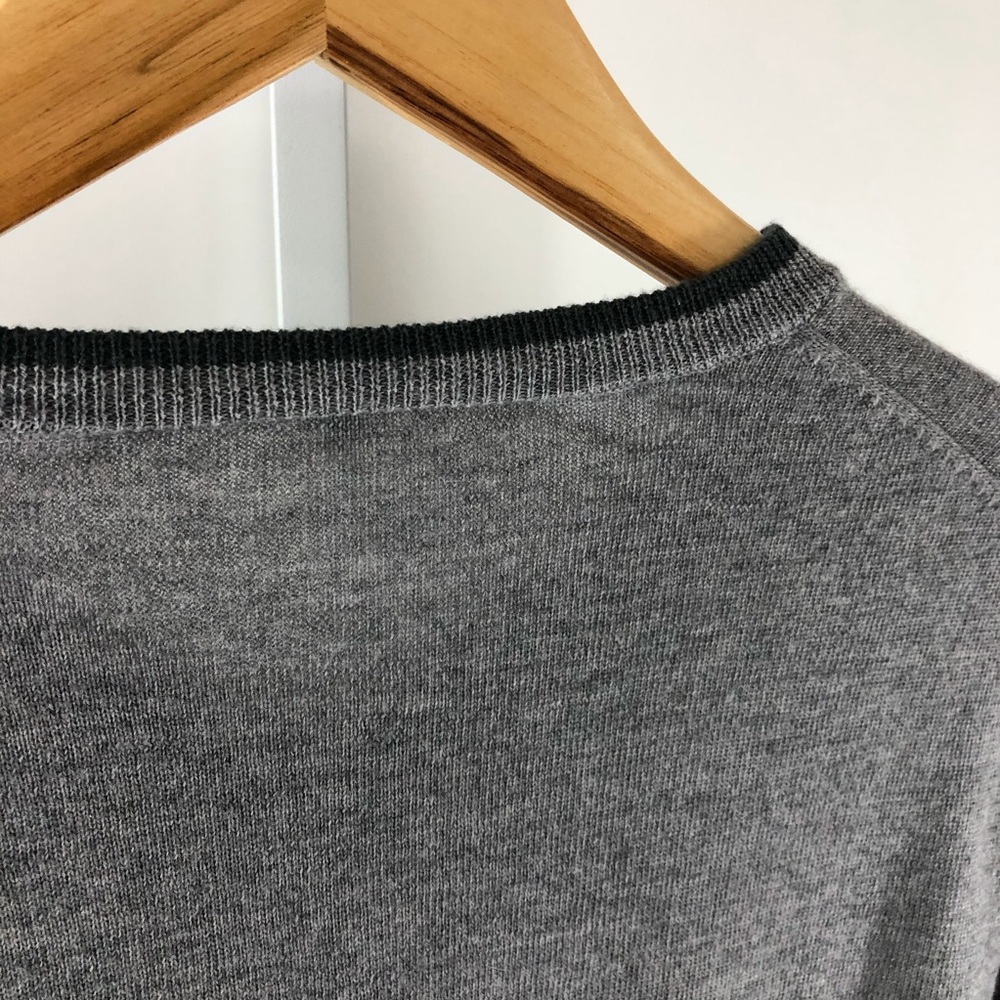 Sold Under Armour Men’s Gray Merino Wool Sweater - Picture 8 of 8